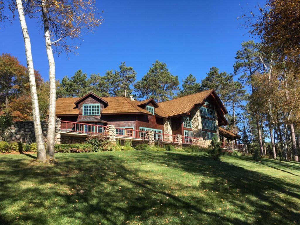 Roof and Siding stained